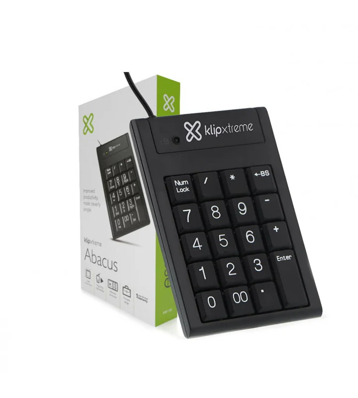 TECLADO NUMERICO ABACO ALAMBRICO