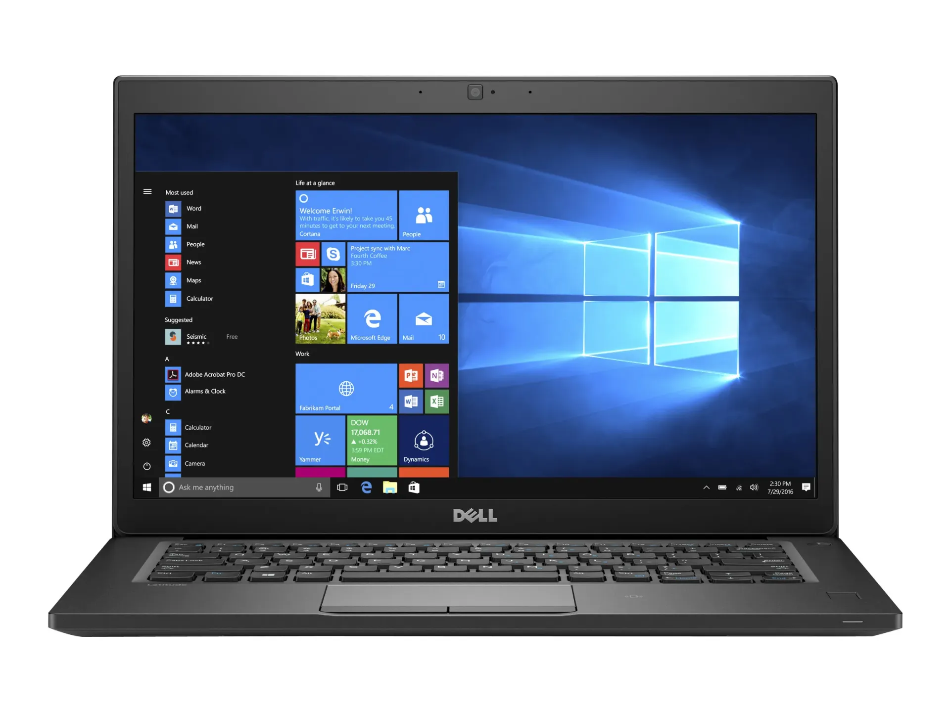 LAPTOP REFURBISHED DELL LATITUDE 7480 I7 7MA GEN 8GB RAM- 512 GB SSD 14 INCH